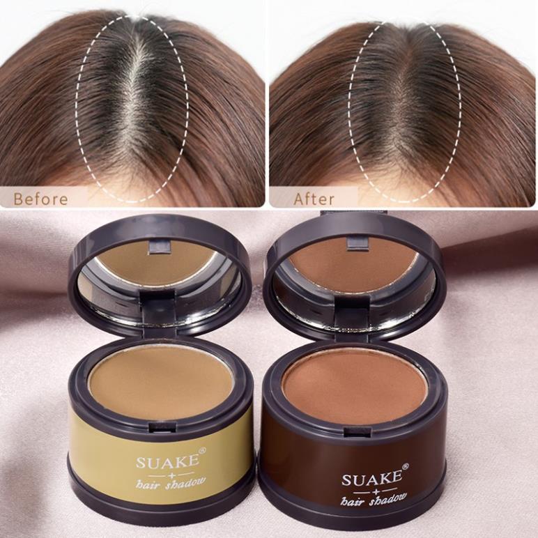 Phấn che khuyết điểm tóc, phấn dặm chân tóc che hói thưa da đầu Hair Shadow Maycheer nhập xịn