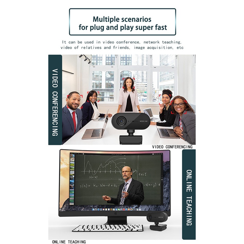 Webcam Máy Tính Mini Pc07 1080p Độ Phân Giải Cao 2 Million | BigBuy360 - bigbuy360.vn