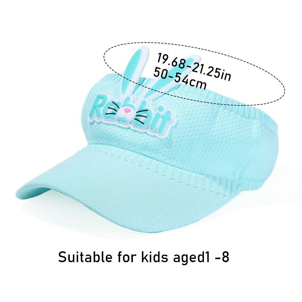 Mũ Chống Nắng Đi Biển In Hình Thỏ Dễ Thương Cho Bé