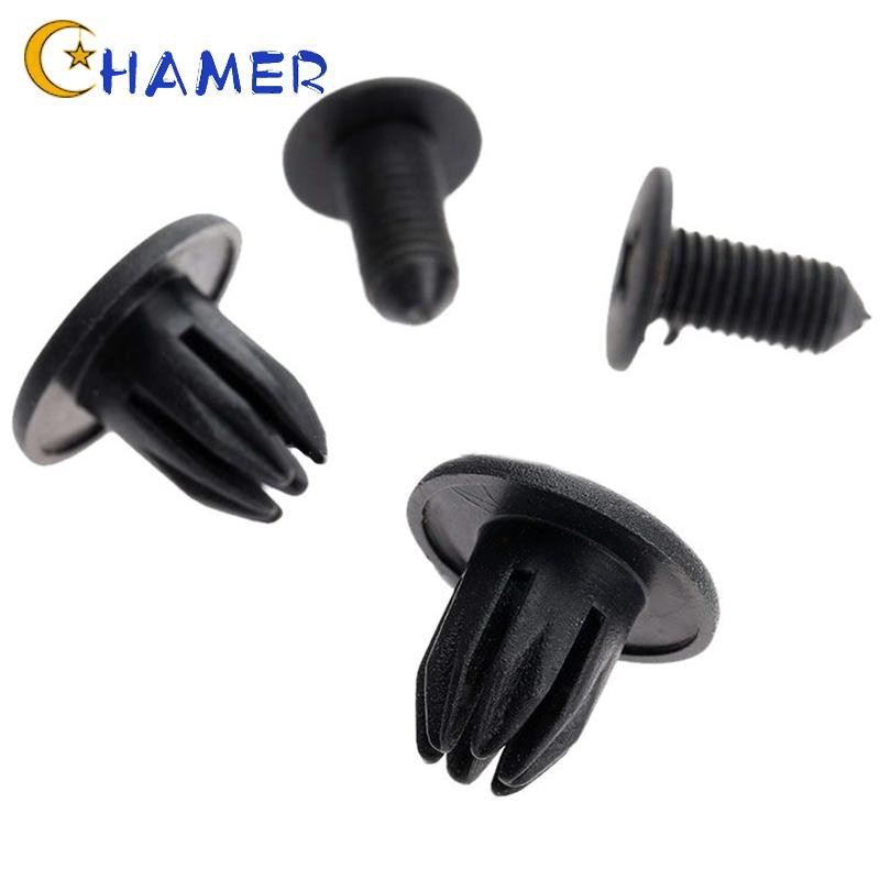 Set 50 đinh tán kẹp bằng nhựa 10mm chuyên dùng cho nội thất xe hơi