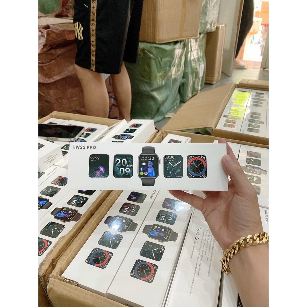 Đồng hồ thông minh HW22 Pro Smartwatch Premium Series 6 bản nâng cấp của HW12/HW16/HW22/M16 Plus chống nước, giá rẻ nhất