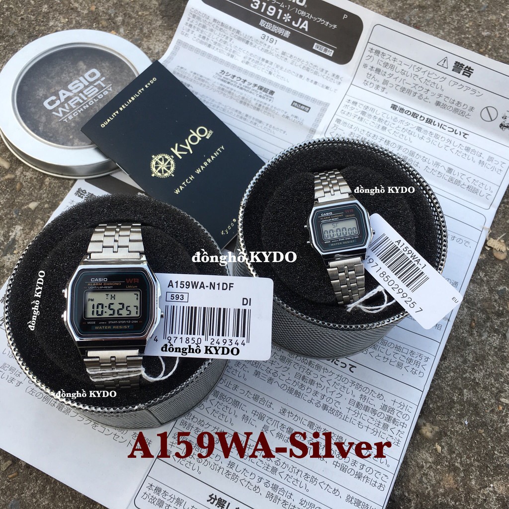 Đồng hồ CASIO điện tử Nam Nữ A159,A158,LA670,LA680 - Tổng hợp dòng sản phẩm hè 2018 - Siêu HOT