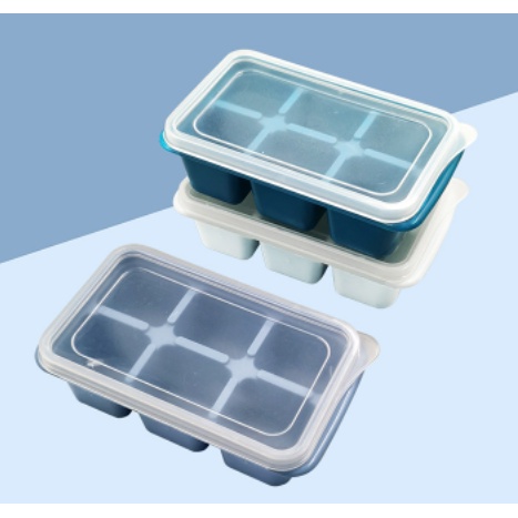 Khay Đá Silicon 6 Ngăn Tiện Lợi
