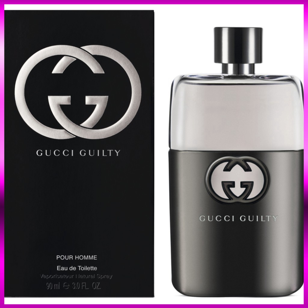 Nước hoa Gucci Guilty Pour Homme EDP 90ML, Nước hoa Gucci đen | Thế Giới Skin Care