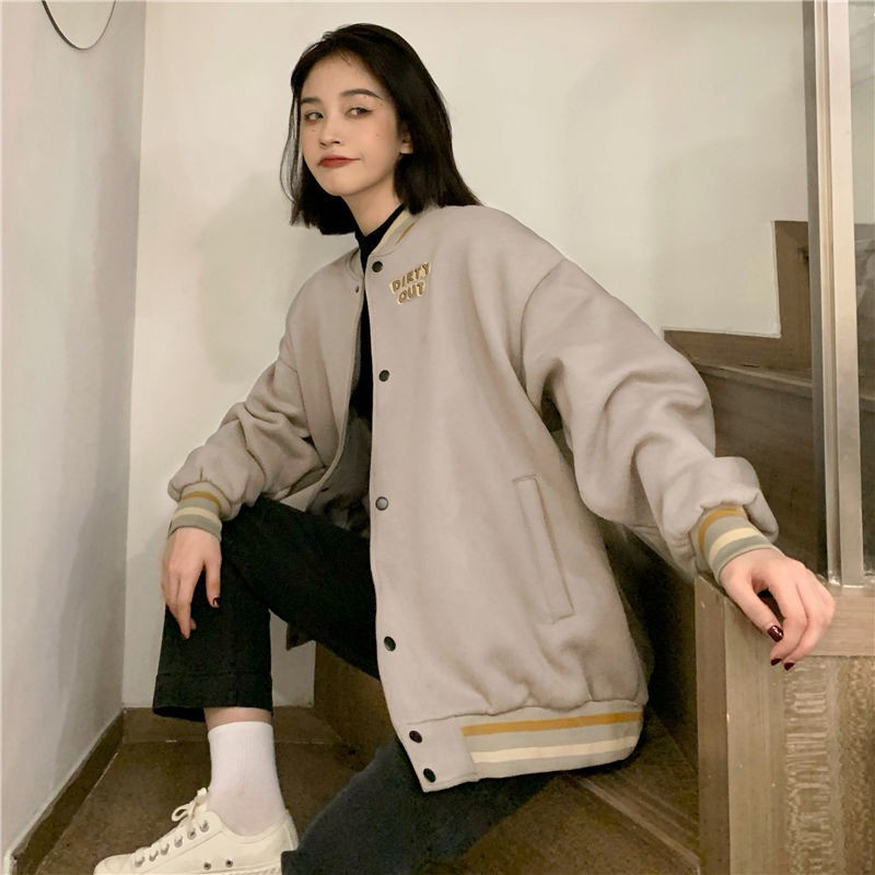 Áo Khoác Bóng Chày Phong Cách Hàn Quốc | BigBuy360 - bigbuy360.vn