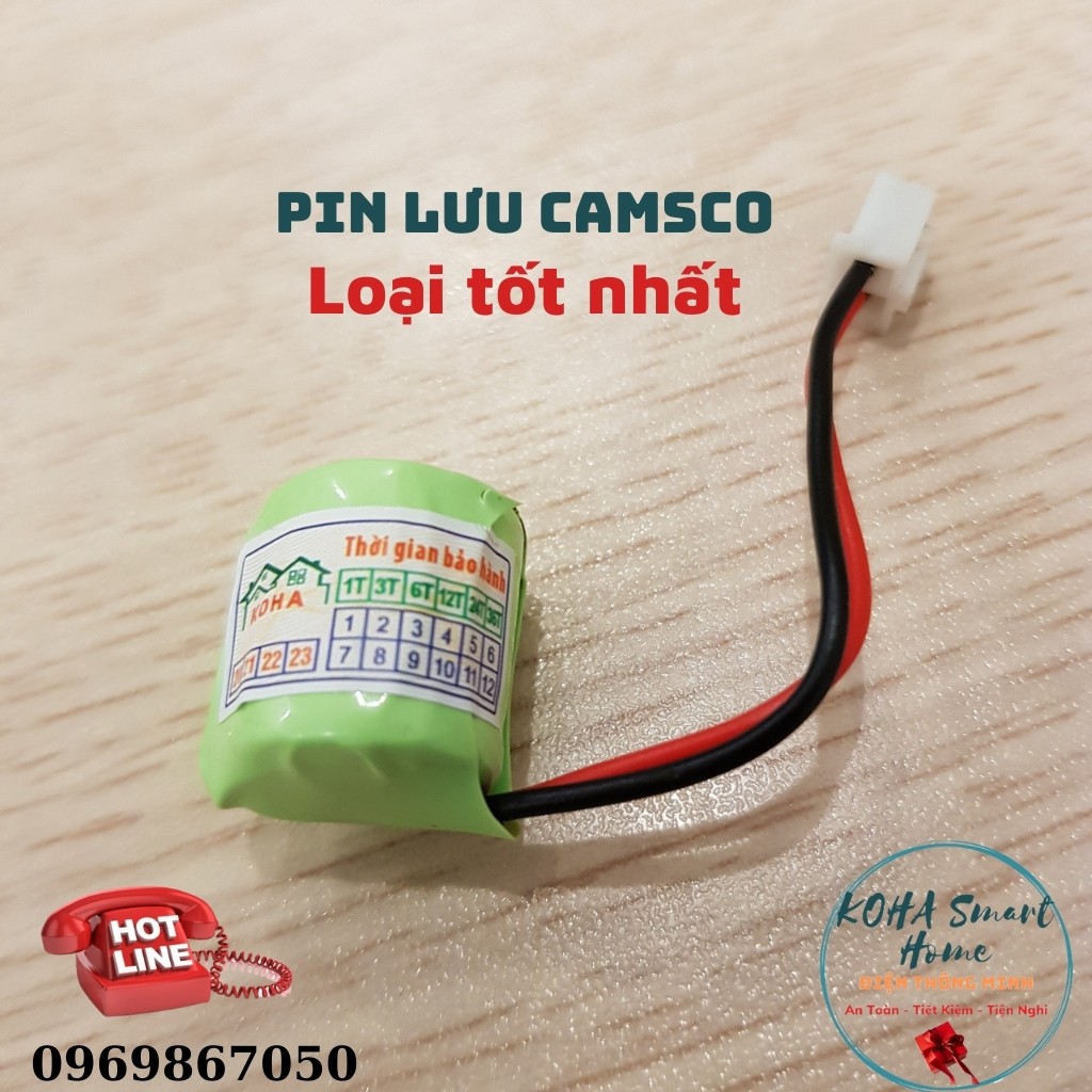 Pin lưu điện Camsco TB35N - Pin National TB118 - Pin Pana 1.5V