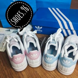 Giảm Giá Adidas Stan Smith Baby Blue & Pink - Beecost