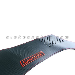 Thảm taplo Santafe [2019-2021] cacbon - 7837