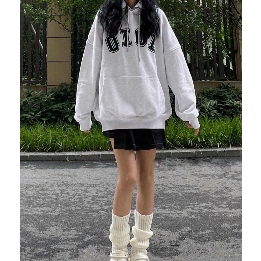 Áo Hoodie Dáng Rộng Mũ 2 Lớp OI OI Unisex,Hoodie Nỉ Form Rộng Phong Cách Hàn Quốc | BigBuy360 - bigbuy360.vn