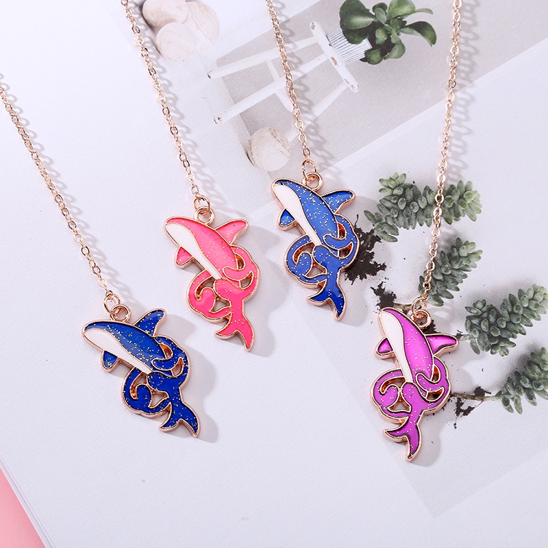 1 Thẻ Đánh Dấu Trang Sách Bằng Hợp Kim Hình Cá Voi Hoạt Hình Sáng Tạo Dành Cho Học Sinh