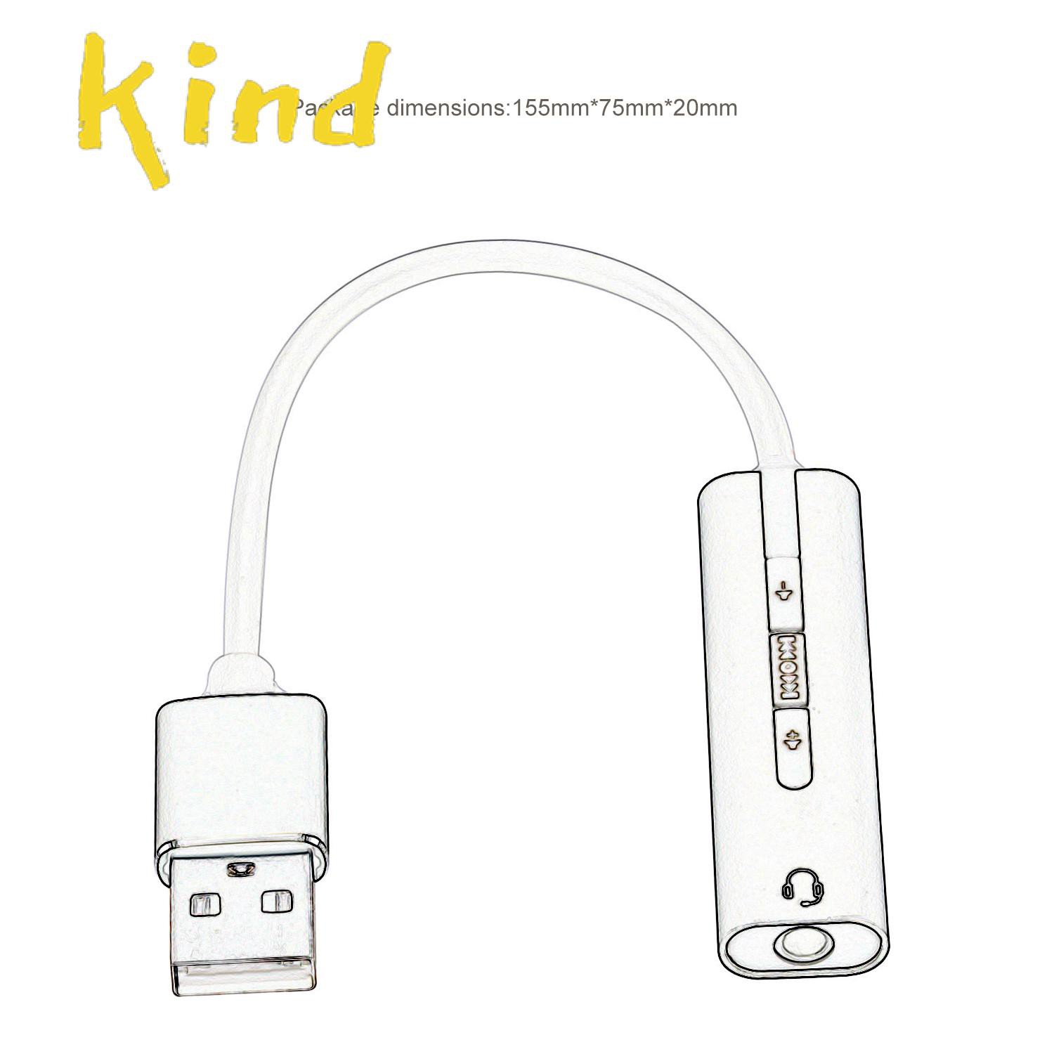 Card Âm Thanh Usb 7.1 Bằng Hợp Kim Nhôm | BigBuy360 - bigbuy360.vn