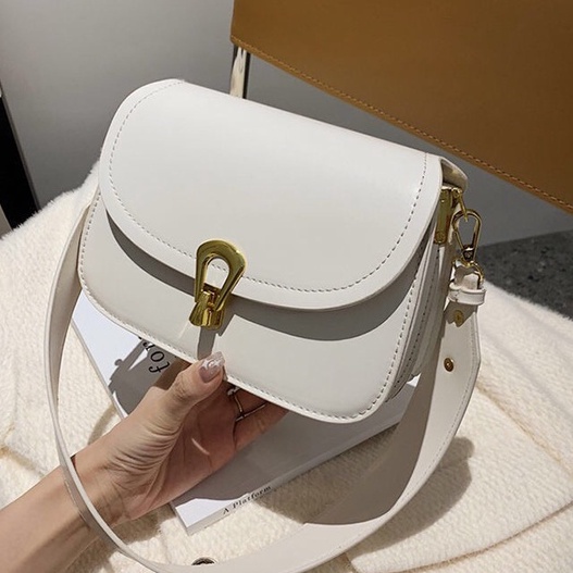 Túi đeo vai kẹp nách đeo chéo da mềm khóa giọt lệ cao cấp - 276