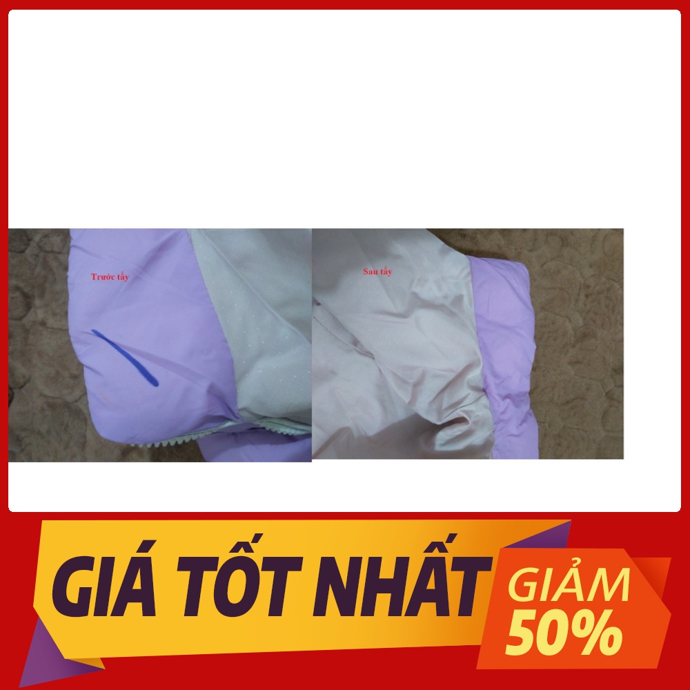Chất tẩy quần áo,tẩy mực bút dạ siêu sạch nhanh an toàn và hiệu quả cao giá rẻ nhất thị trường