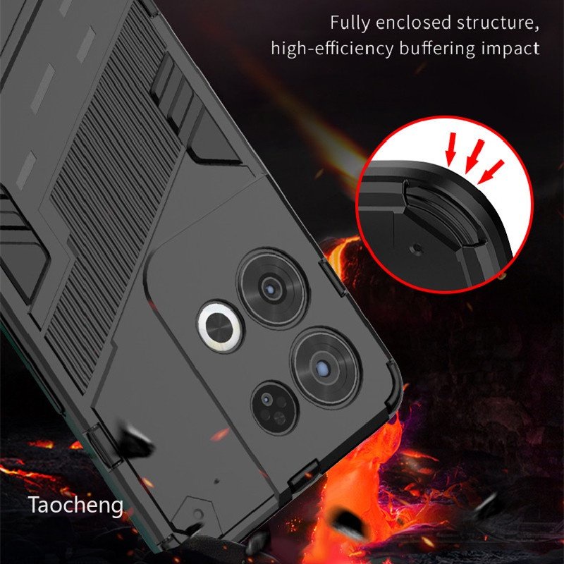 Ốp Lưng Giáp Cứng Có Chân Chống Ngang Cho Điện Thoại OnePlus 10T 10 T 10Pro Ace Pro 5G