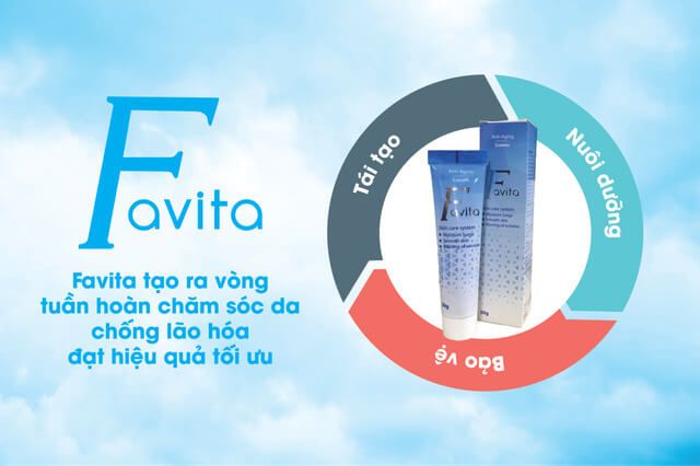 Kem chống lão hóa Favita giúp da trắng sáng, giảm nám,tàn nhang