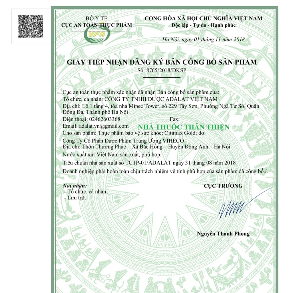 Citimax Gold – Hỗ trợ hoạt huyết dưỡng não, phục hồi sau tai biến (Hộp 60 viên)