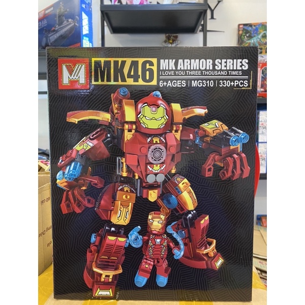 Lắp ráp xếp hình Avengers Iron Man Người Sắt loại mới nhất