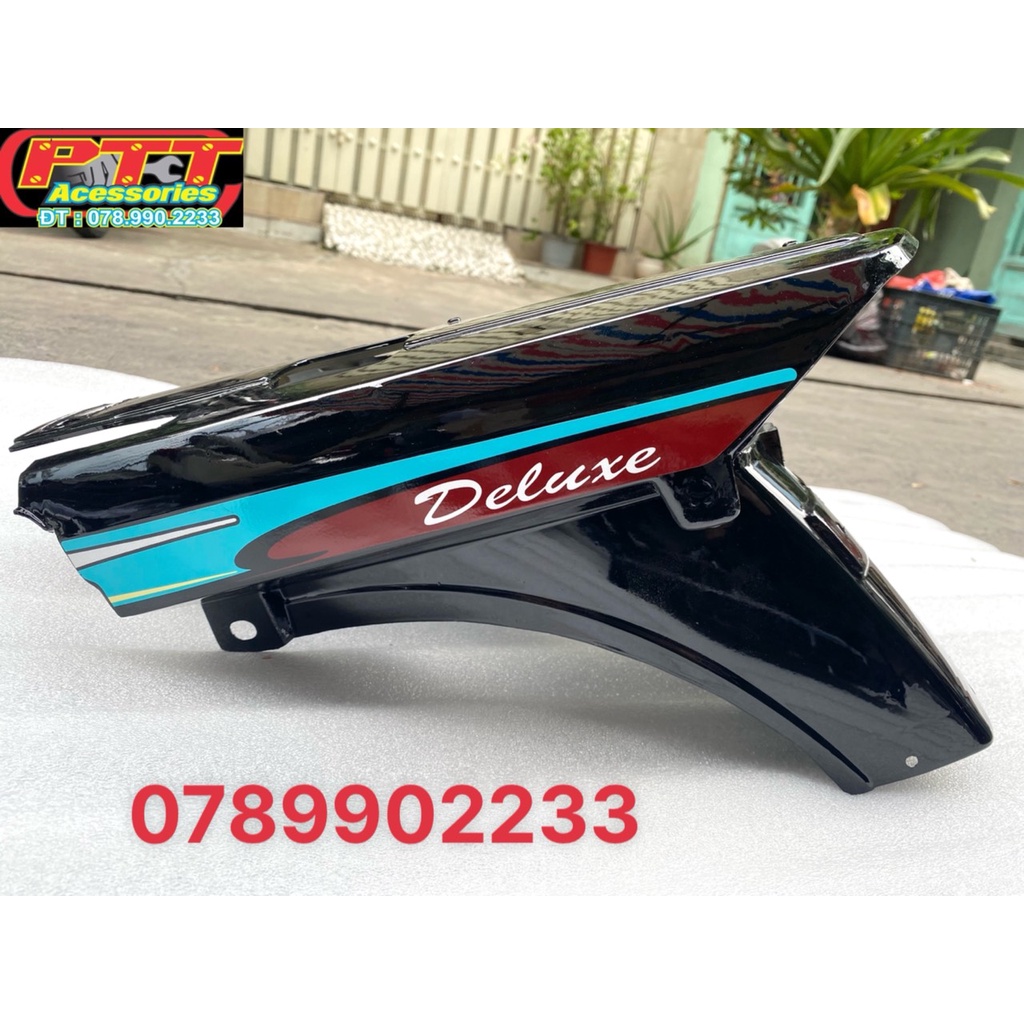 DÀN ÁO XE CITI 100 DAELIM NHỰA ABS MÀU ĐEN