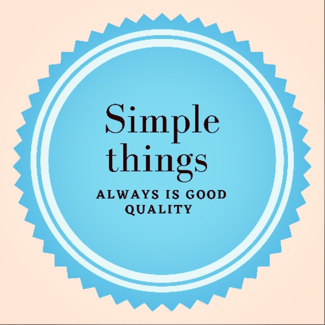 Simple things 115