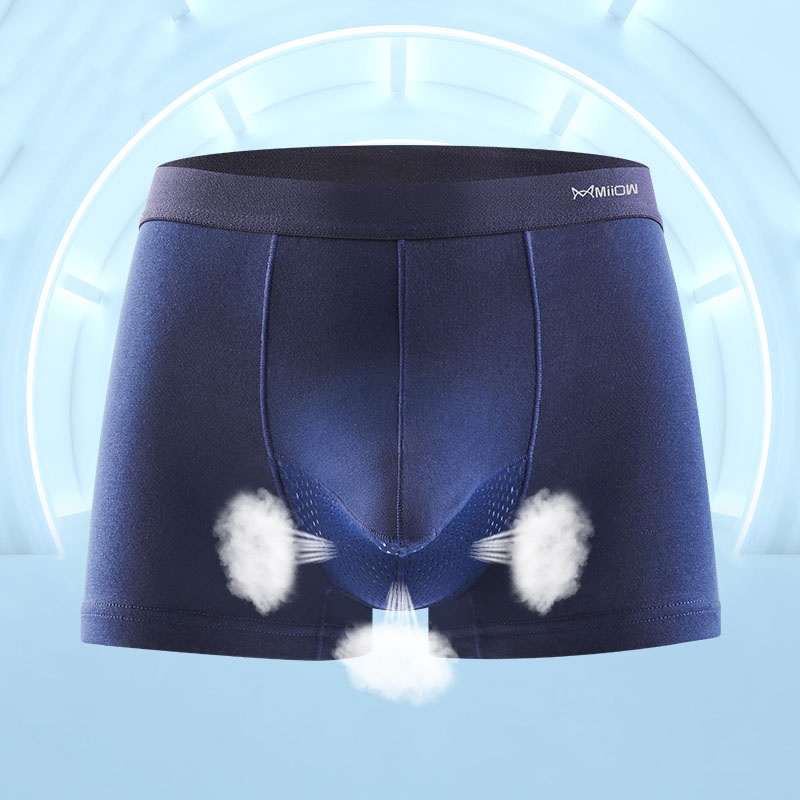 Bộ 3 quần lót nam CMENIN bằng cotton nhanh khô M1751