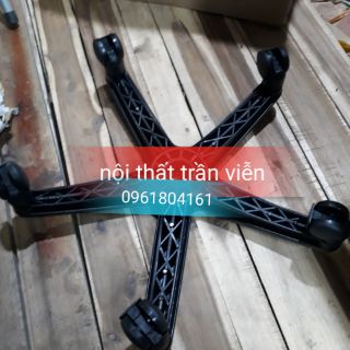 Phụ kiện chân bánh xe ghế xoay hòa phát [hỏa tốc 1 giờ]