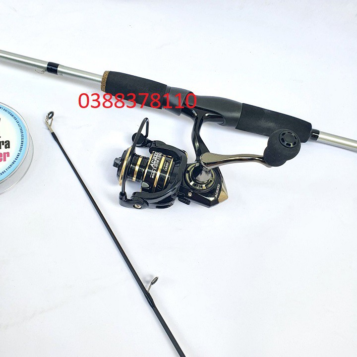 Bộ Cần Câu Lure Daiwa Nội Địa - Cần Máy Đứng