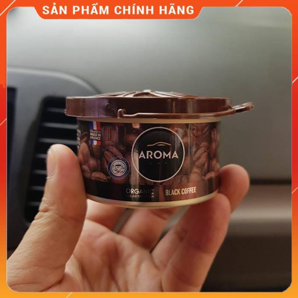 Sáp Thơm Nước Hoa Ô Tô Cao Cấp Aroma Car Organic 40g Nhập Khẩu EU (nhiều mùi hương) [Free Ship]