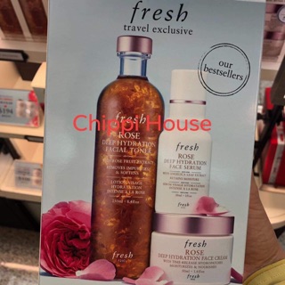 Set 3 món fresh rose