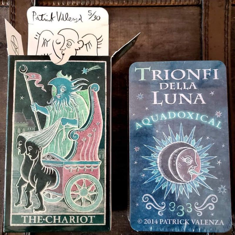 Bộ bài Trionfi della Luna Tarot Aquadoxical Pips Edtion