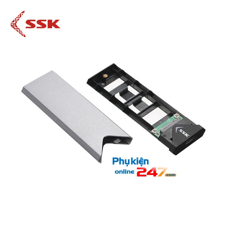 Box biến ổ SSD cắm khe M2 thành ổ cứng di động tốc độ cao