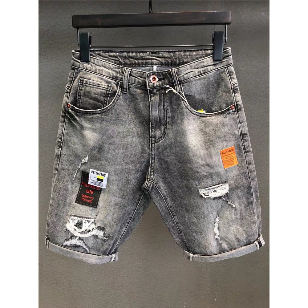 Quần short jean nam cao cấp chất vải bò,màu xám đẹp giá rẻ AT 207 | BigBuy360 - bigbuy360.vn