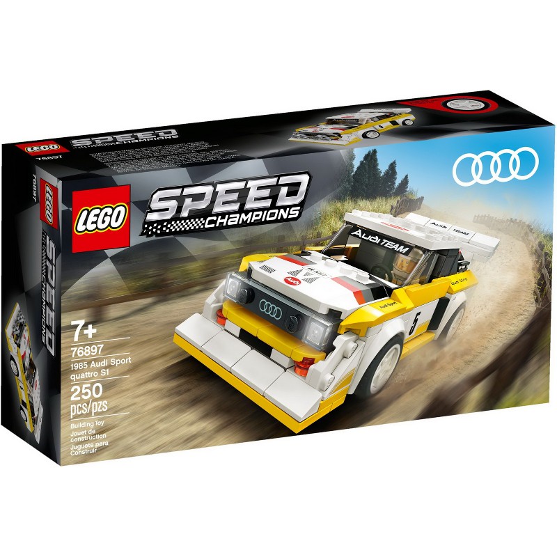 Lego Speed Champions 76897 - 1985 Audi Sport quattro S1 - Bộ xếp hình Lego Xe đua 1985 Audi Sport quattro S1