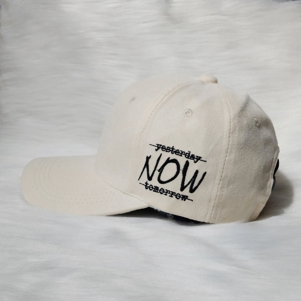 Mũ lưỡi trai, nón kết cao cấp nam nữ đẹp thêu CHỮ NOW phong cách Ulzzang unisex mã số K69