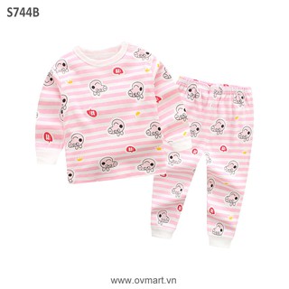 Bộ Ngủ Bé Gái S744 - A, B, C