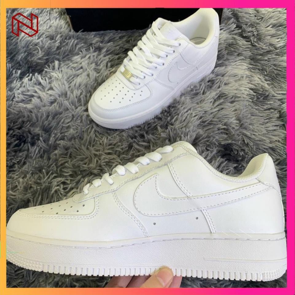 Giày AF1 full trắng mới nhất, siêu phẩm năm nay, fullsize 36-43 [form chuẩn đep] | BigBuy360 - bigbuy360.vn