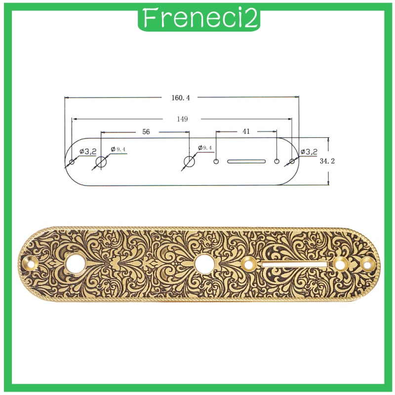 Công Tắc Điều Khiển Đàn Guitar Điện Freneci2 Đen