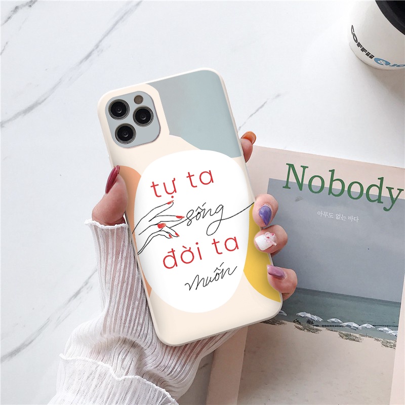 Ốp iPhone 6/7plus bản thân là chính mình cho iP 6/6plus/7/Xsmax/11 đến 13 promax