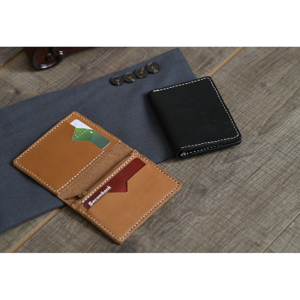 Ví để thẻ da bò -100% da bò.CW1005