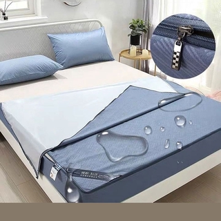 ga chống thấm cao cấp ga chống thấm goodmama ga chống thấm nước ga chống thấm cotton cao cấp ga chống thấm pt drap chống thấm bọc nệm chống thấm Ga Trải Giường Chống Thấm Nước Thoáng Khí Có Khóa Kéo Bảo Vệ Toàn Diện