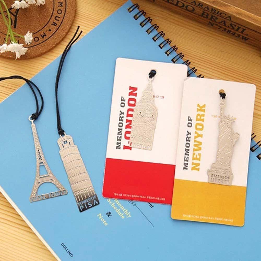 Kẹp Giấy Kim Loại Hình Tháp Eiffel Vintage