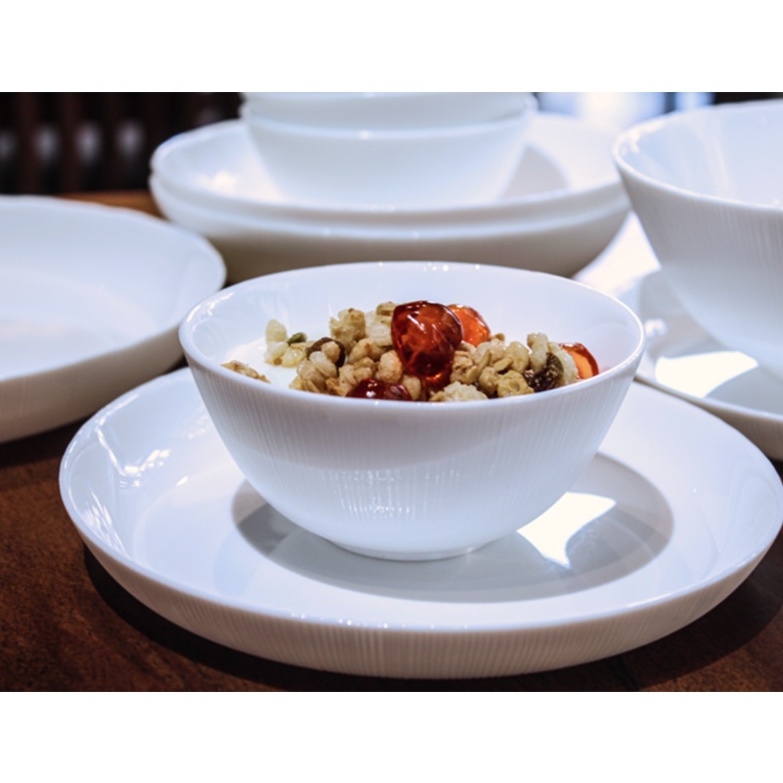 Bộ 6 Đĩa Sâu Thuỷ Tinh Luminarc Diwali Lines 20cm LUDIQ1662