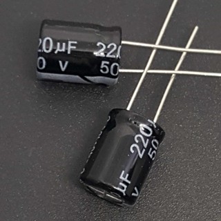 2 con  Tụ hóa 220uF 50V