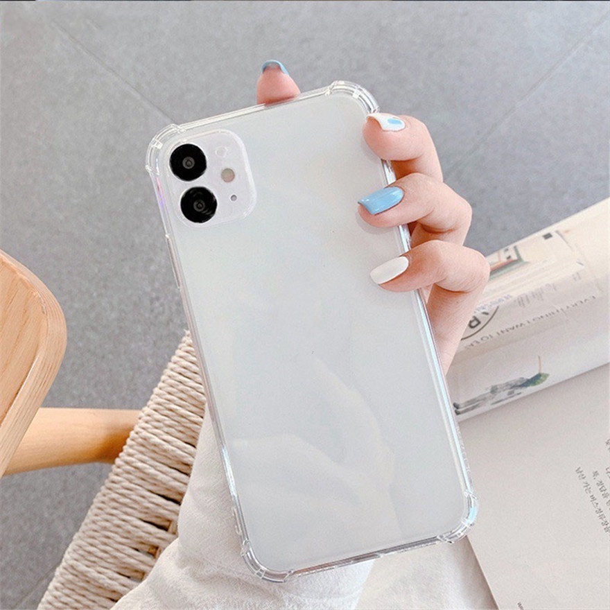 Ốp điện thoại mềm trong suốt thích hợp cho iPhone 13 12 11 Pro Max 12Mini SE 2020 X XR Xs Max 8 7 6 6s Plus