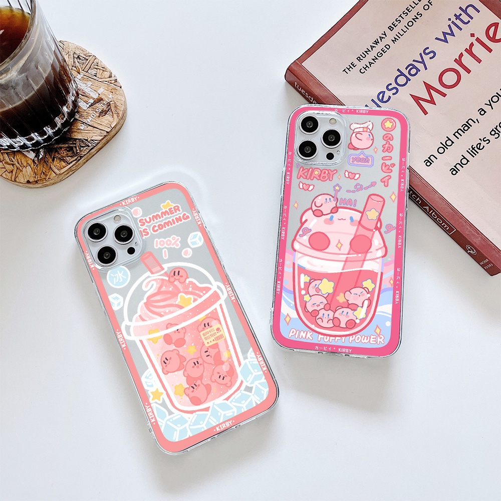 Ốp Điện Thoại Tpu Mềm Chống Sốc In Hình Trò Chơi Kirby Cho iPhone 11 12 13 pro max XS X XR XSMax 7 8 6 6s plus SE 2020