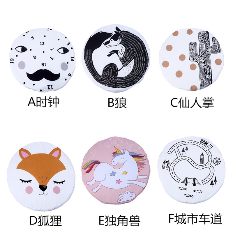 Thảm Tròn Chơi Trò Chơi Tập Bò Cho Bé