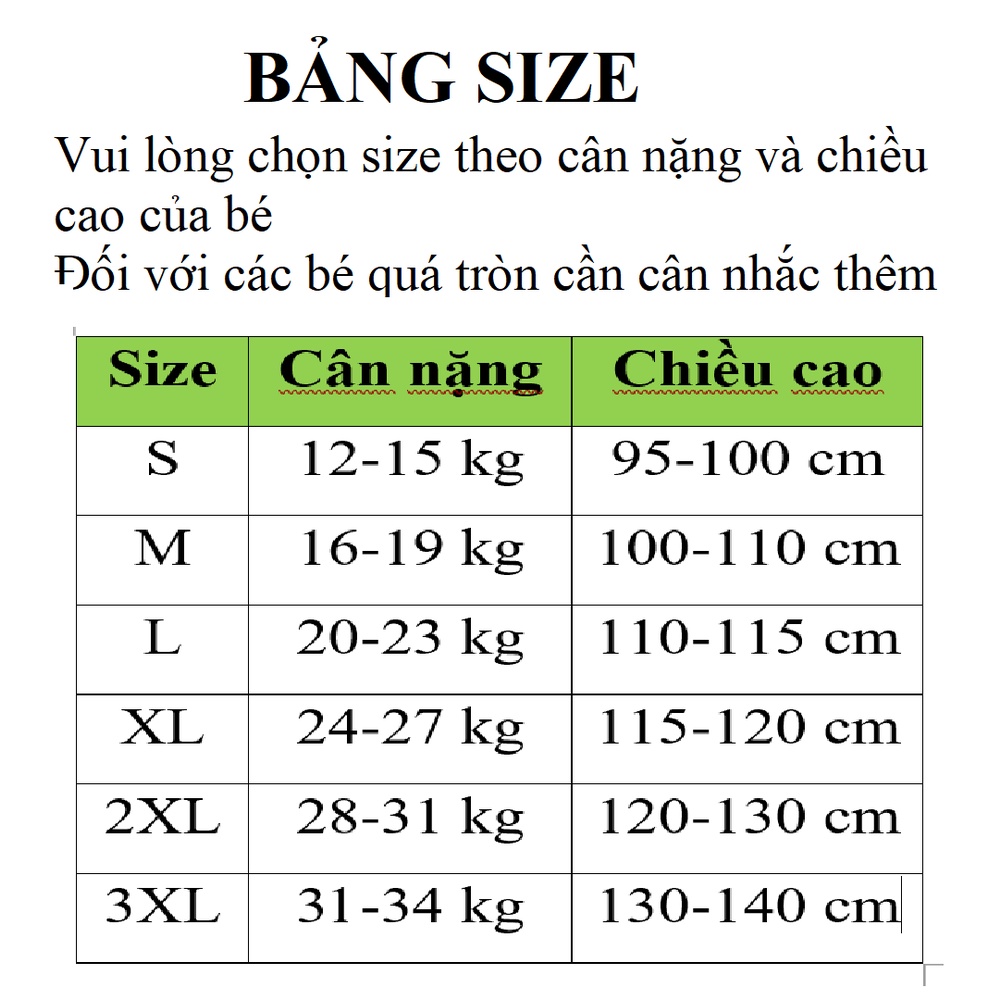 Bộ đồ bơi dài tay bé trai, bé gái - Đồ bơi dài tay trẻ em