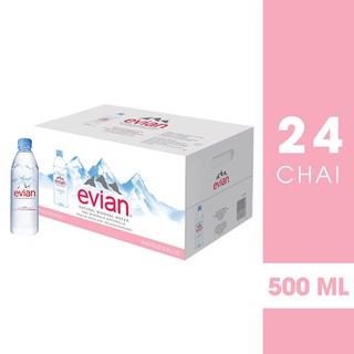 Nước Khoáng Evian Chai Nhựa (500ml)