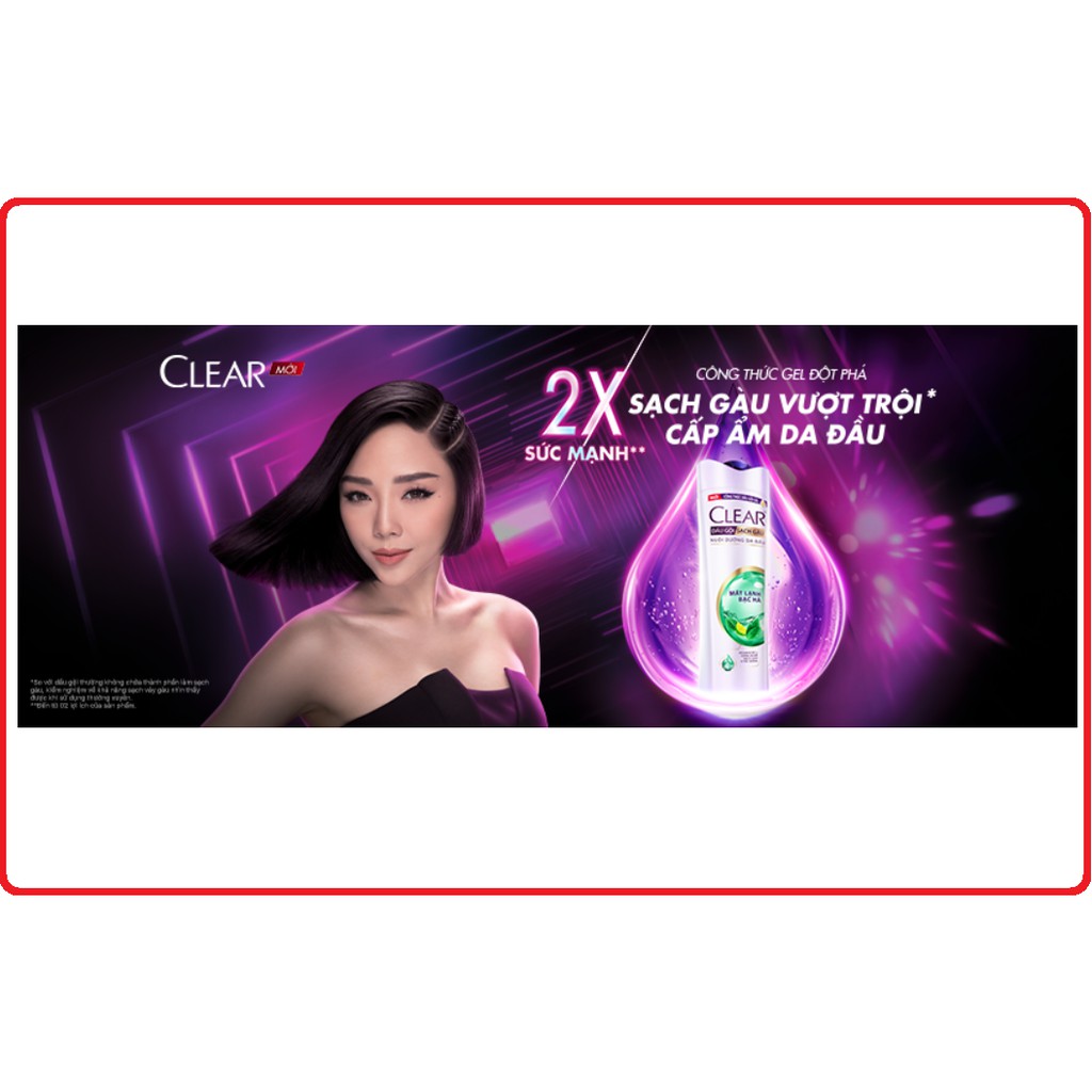 Dầu Gội CLEAR Mát Lạnh Bạc Hà Chai 1,4Kg