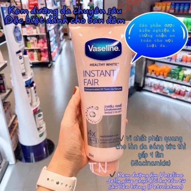 Vaseline 4x Tone Up Thái Lan Mẫu Mới 2022