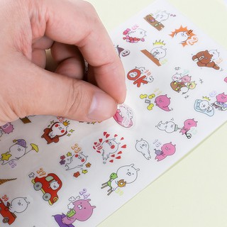 Set 6 Sticker Dễ Thương
